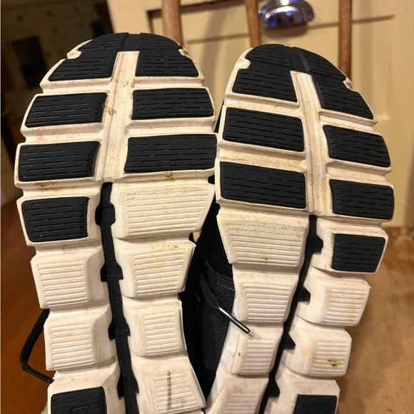 On Running women Black and White Athletic Shoes - Picture 12 of 16